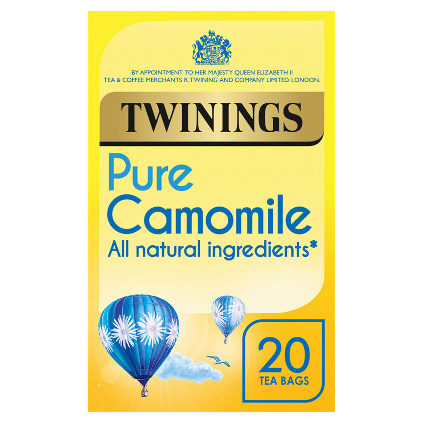 Twinings Pure Camomile 20 Tea Bags GOODS ASDA   