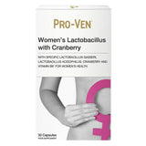 Pro-ven Biotics Women’s Lactobacillus With Cranberry 30 Capsules Supplements Holland&Barrett