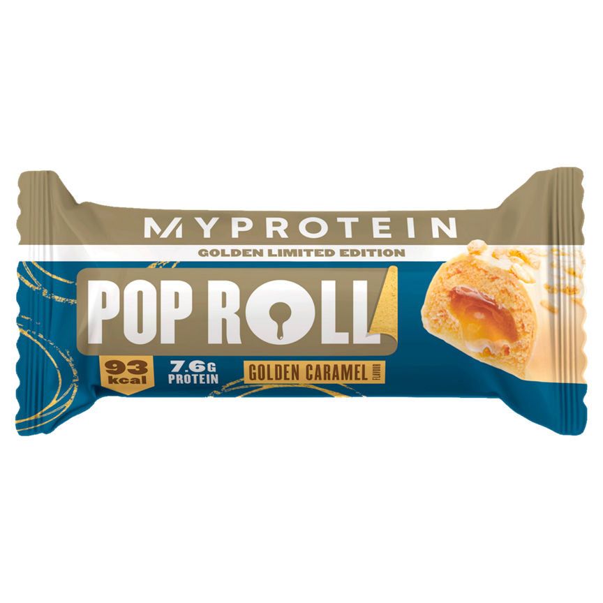 MyProtein  Pop Roll Golden Caramel Flavour 27g