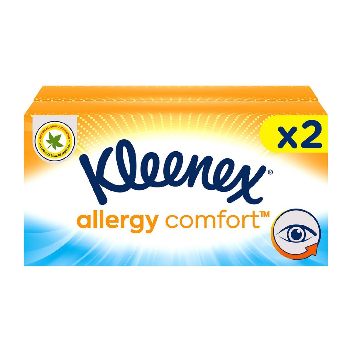 Kleenex® Allergy Comfort™ Tissues 2 Regular Boxes GOODS Boots   