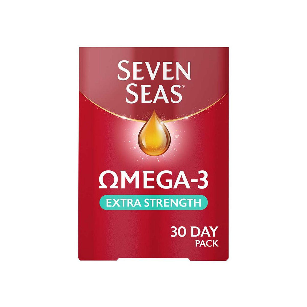 Seven Seas Omega-3 Fish Oil Extra Strength with Vitamin D 30 Capsules