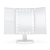 Rio 24 LED Touch Dimmable Makeup Magnification Mirror-White GOODS Superdrug   