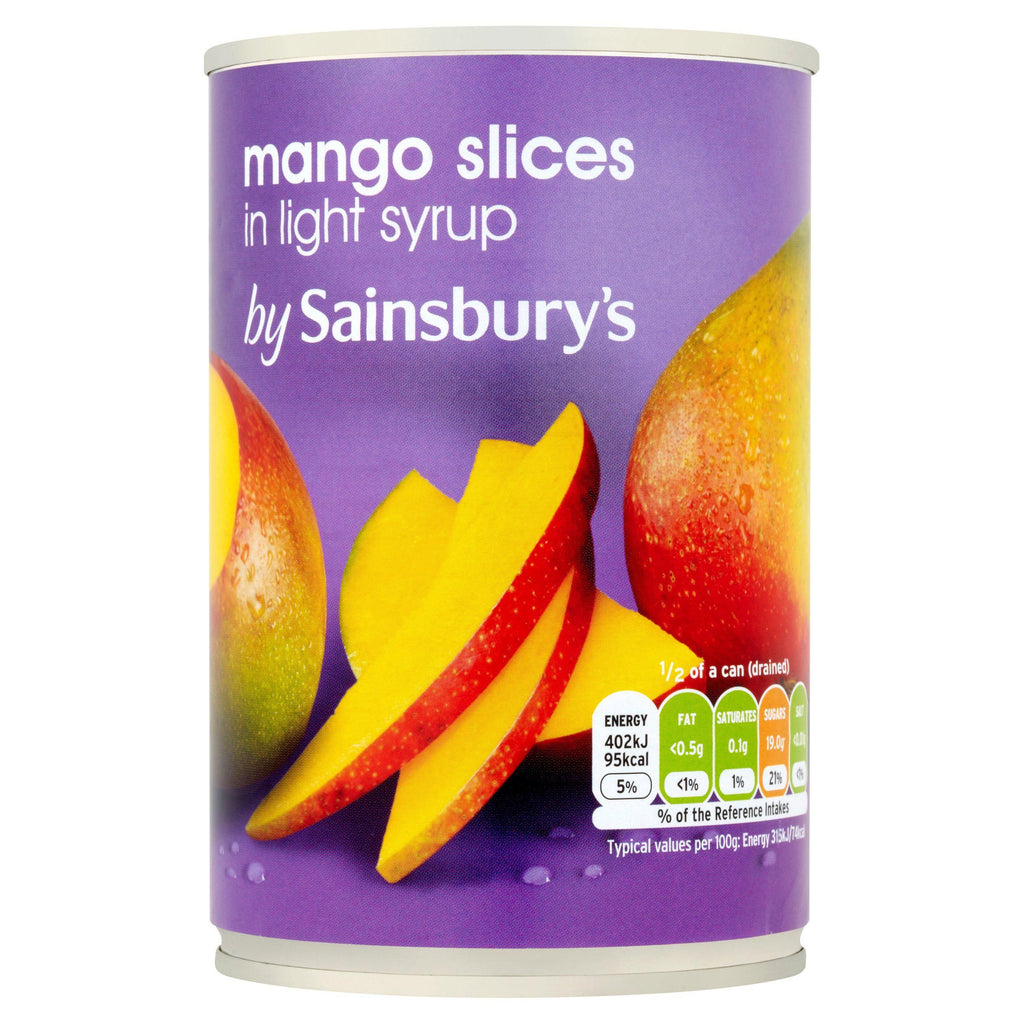 Sainsbury's Mango Slices In Syrup 425g