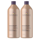 Pureology Nanoworks Gold Conditioner Supersize Double Pack GOODS Superdrug   