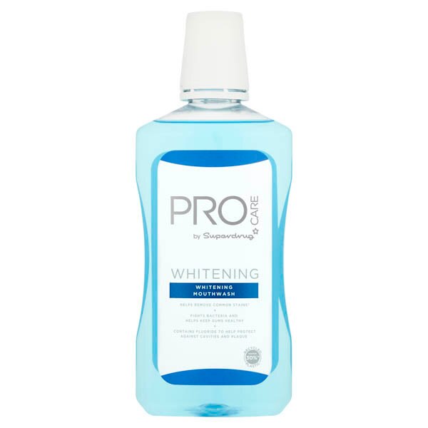 Superdrug ProCare Whitening Mouthwash 500ml GOODS Superdrug   