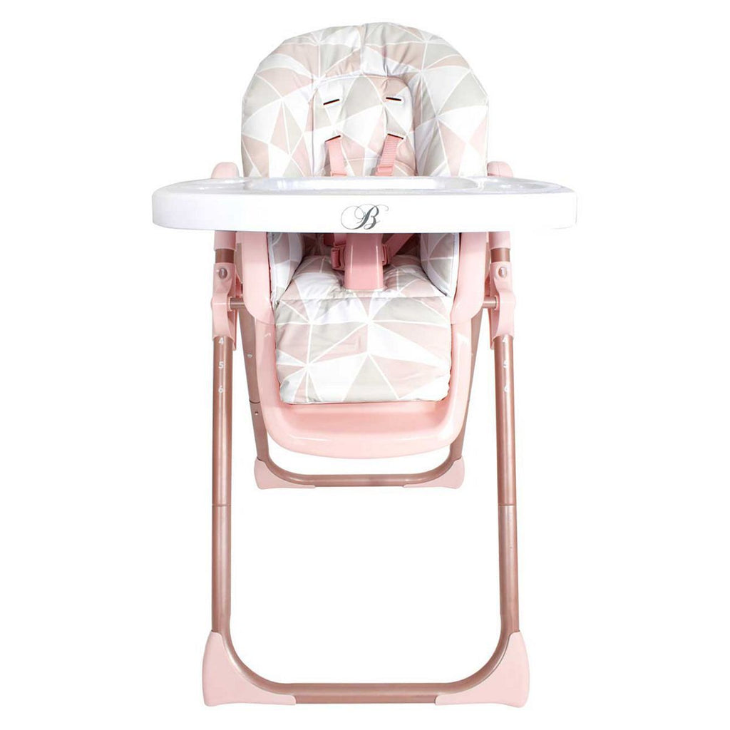 My Babiie Billie Faiers MBHC8RG Rose Gold Premium Highchair