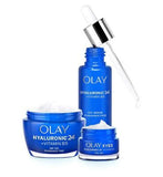 Olay Ultimate Thirst Trap with Hyaluronic Acid + Vitamin B5 Day Moisturiser, Serum, and Eye Cream Bundle GOODS Boots   