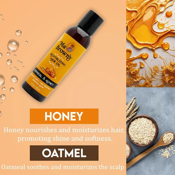 Ma Browns Revitalizing Hair Oil With Oatmeal And Honey