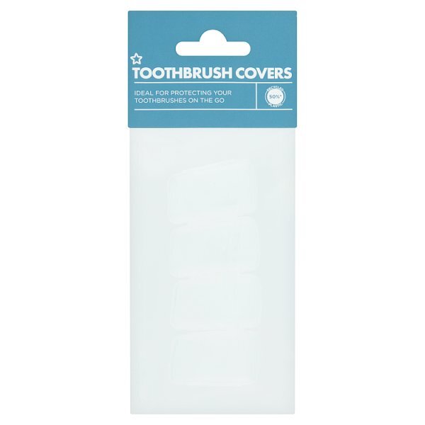 Superdrug Toothbrush Covers x4 GOODS Superdrug   