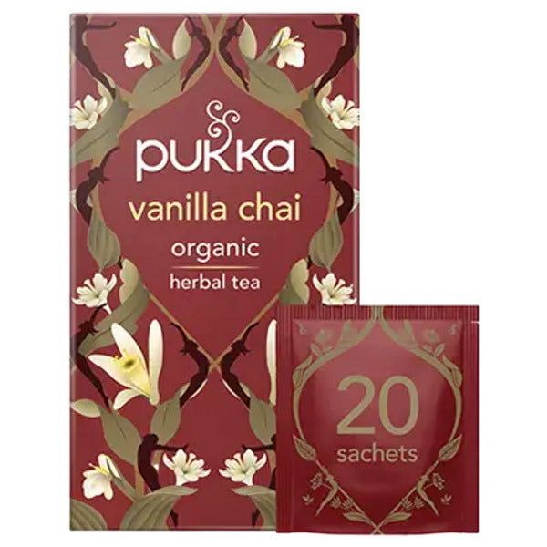 Pukka Herbs Herbal Vanilla Chai Tea - 20 Teabags GOODS Superdrug   