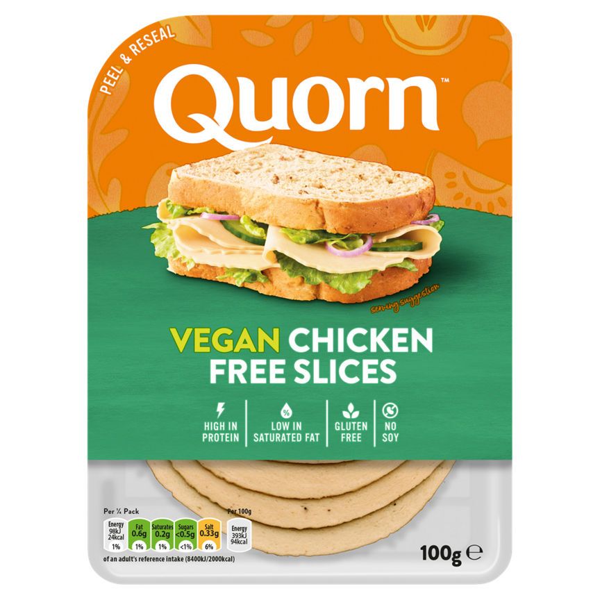 Quorn Vegan Chicken Free Slices GOODS ASDA   