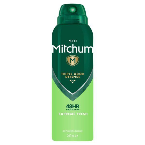 Mitchum Triple Odor Defense Supreme Fresh Aerosol 200ml GOODS Superdrug   