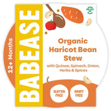 Babease Organic Haricot Bean Stew Baby Food Pot 12+months   200g