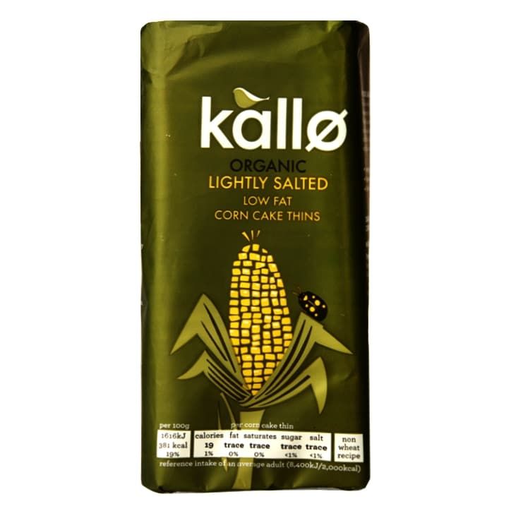 Kallo Organic Corn Cakes 130g