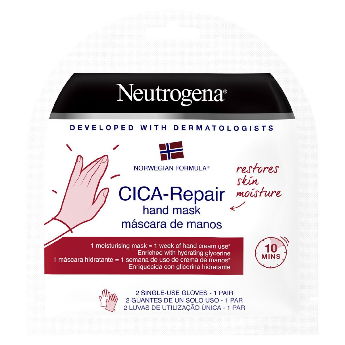 Neutrogena Norwegian Formula Cica-Repair Hand Mask GOODS Boots   