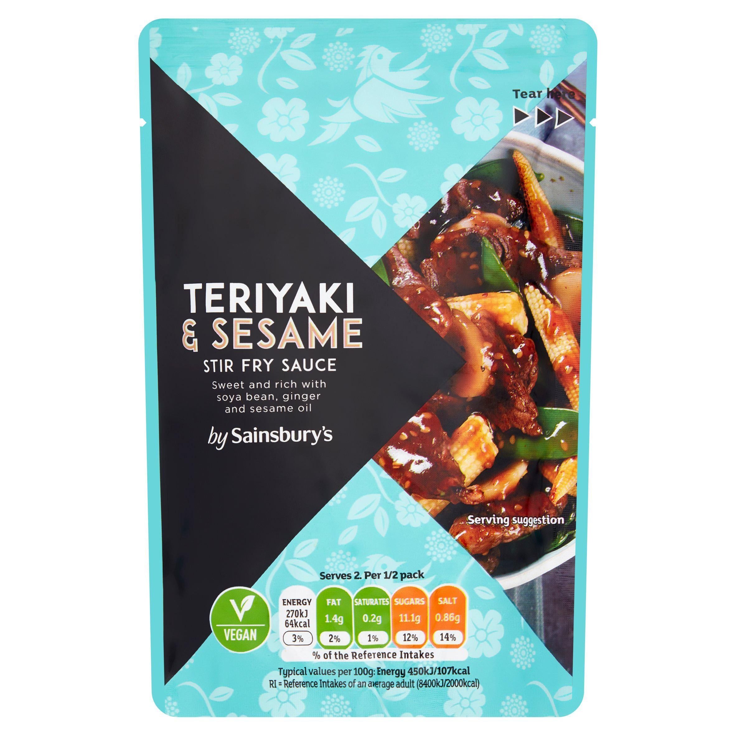 Sainsbury's Teriyaki Stir Fry Sauce 120g GOODS Sainsburys   