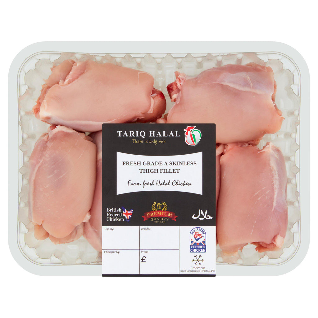 Tariq Halal Fresh Grade A Skinless Thigh Fillet