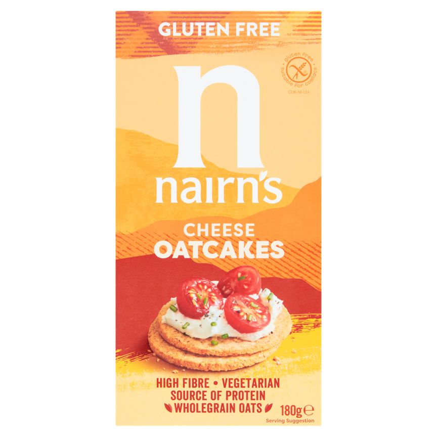 Nairn's Gluten Free Cheese Oatcakes