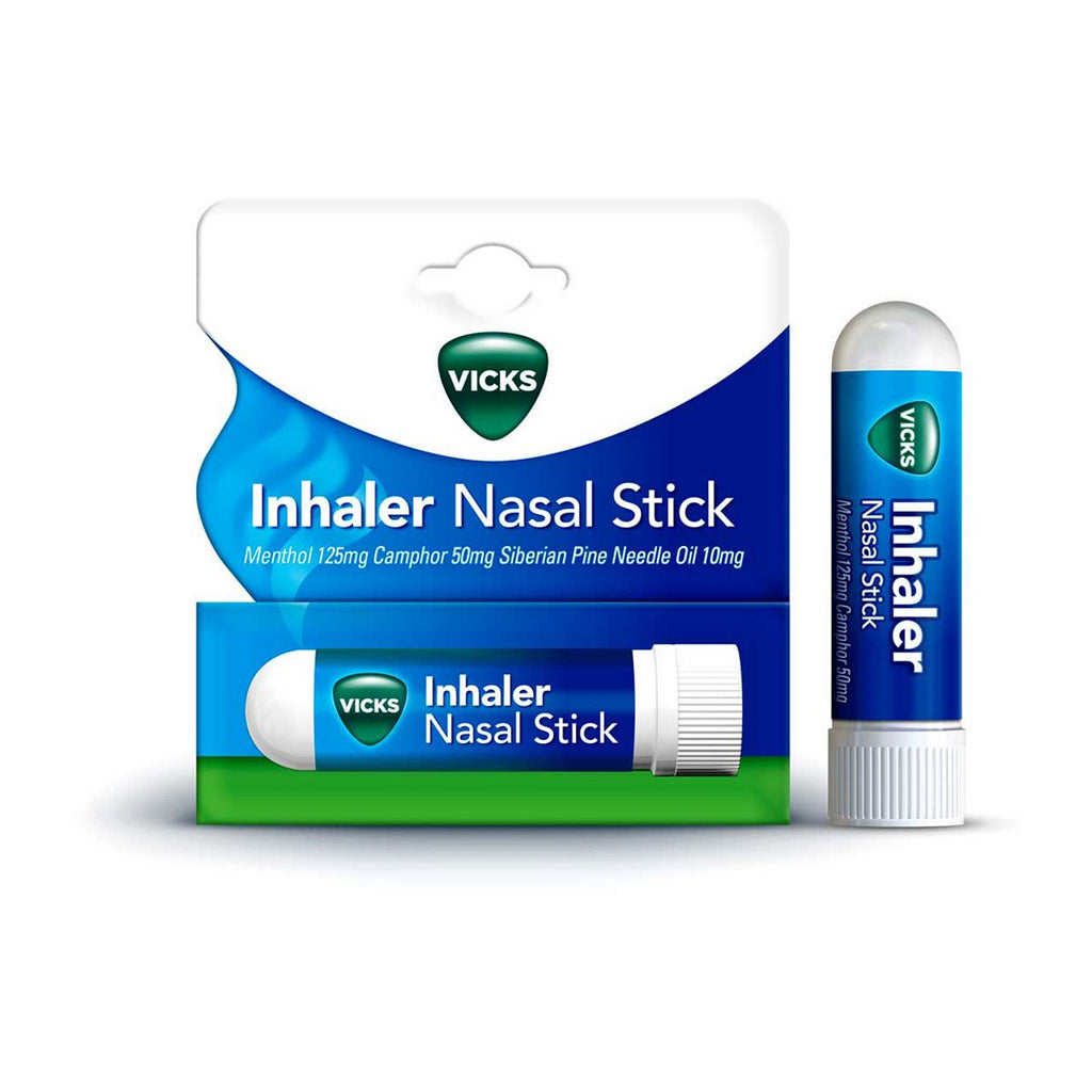 Vicks Inhaler Fast Acting Decongestant For Blocked Nose Relief Stick