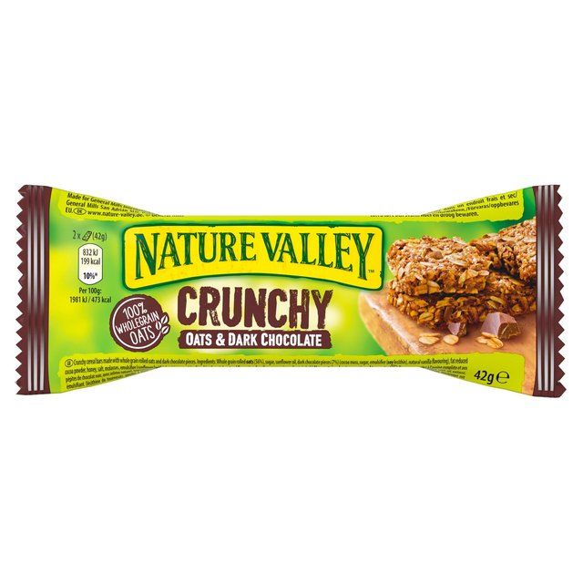 Nature Valley Crunchy Oats & Chocolate Cereal Bars   18 x 42g Cereals M&S   