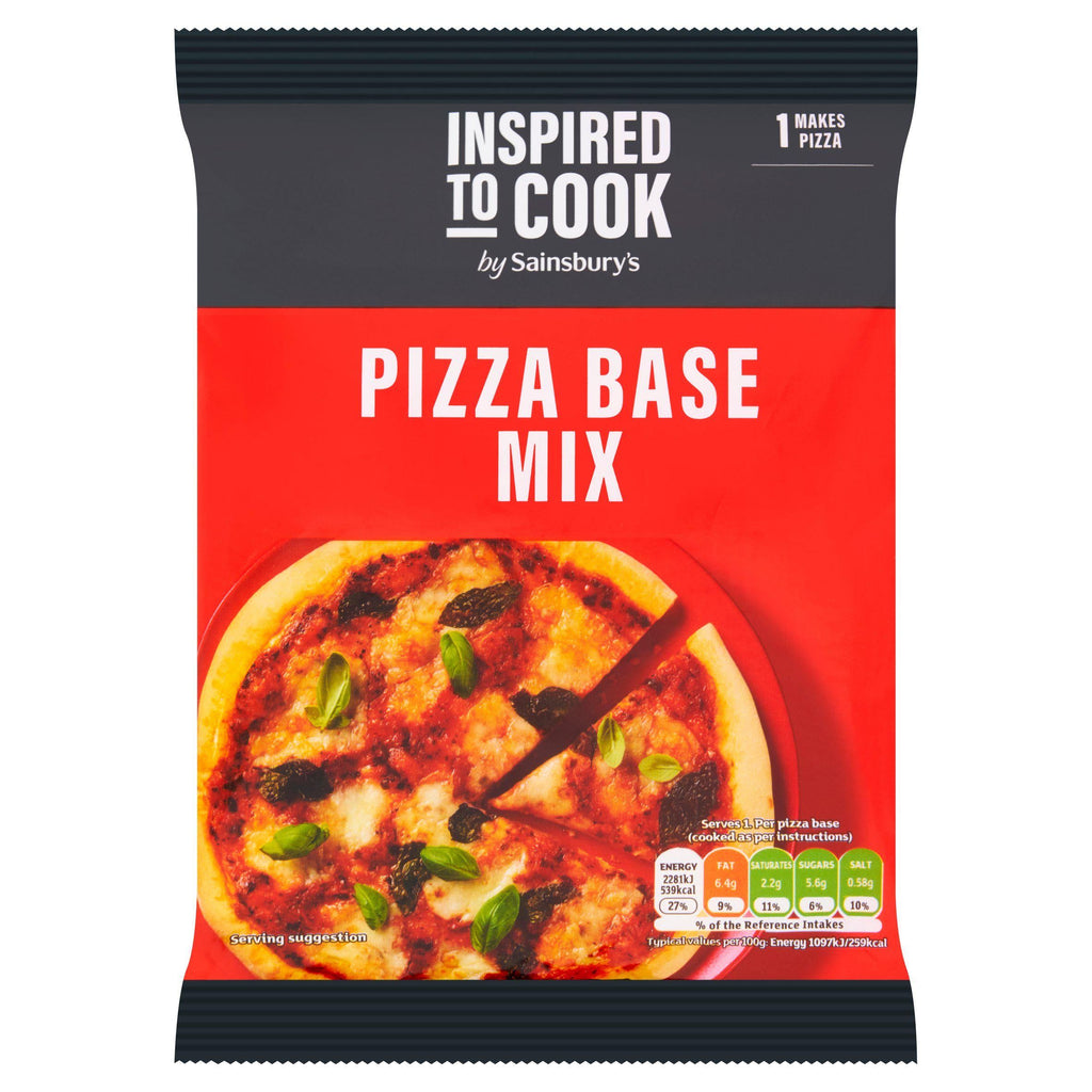 Sainsbury's Pizza Base Mix, Inspired to Cook 145g