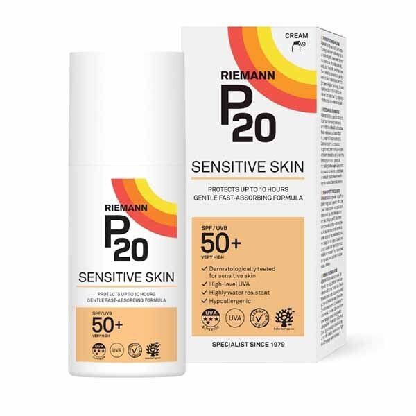 P20 Sensitive Suncream SPF50 200ml