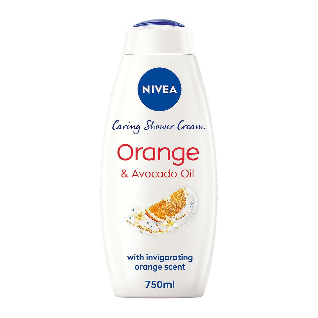 NIVEA Orange & Avocado Oil Shower Cream 750ml