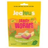 Jealous Sweets Tangy Worms Plant-based Gummy Sweets   125g