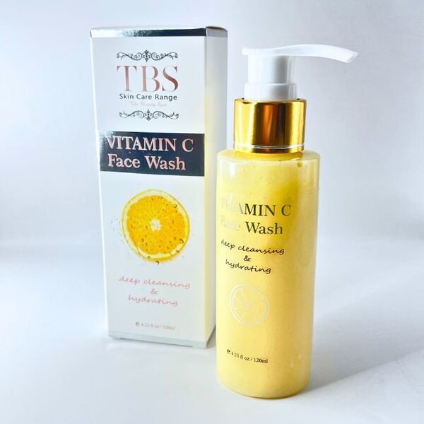 TBS Vitamin C Face Cleansing Wash 120 ml GOODS Superdrug   