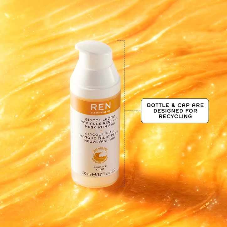 REN Glycol Lactic Radiance Renewal Mask