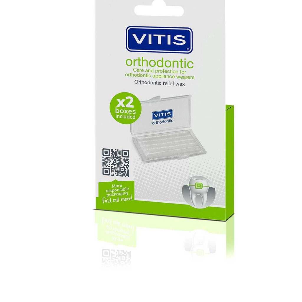 Vitis Orthodontic Wax Twin Pack