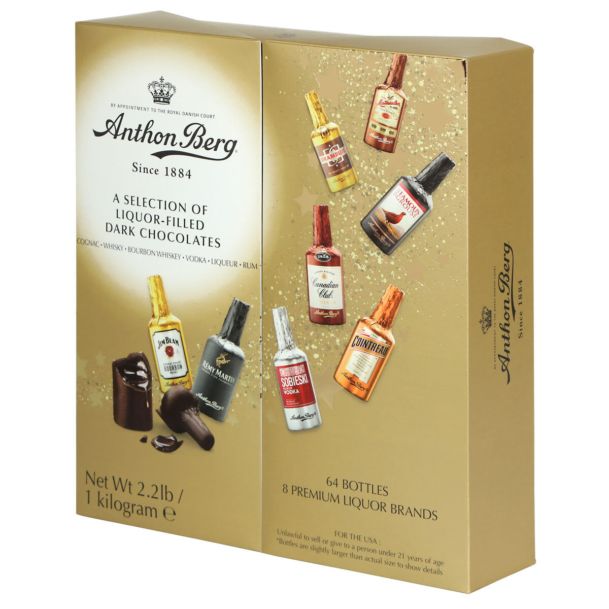 Anthon Berg Chocolate Liqueurs, 1kg - McGrocer