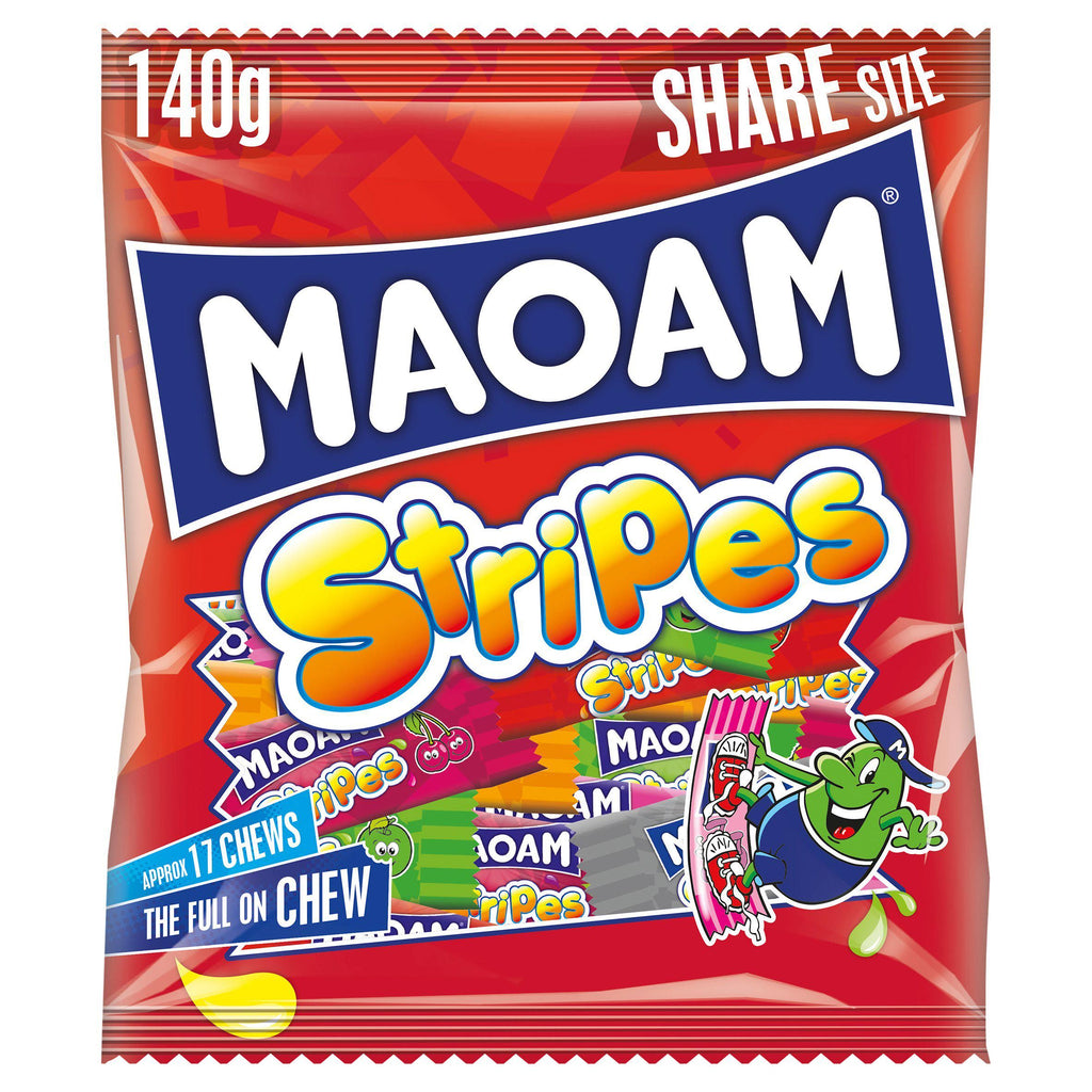 Maoam Stripes Chewy Sweets Bag 140g