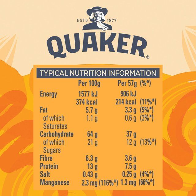 Quaker Oat So Simple Golden Syrup Porridge Cereal Pot   57g Cereals M&S   