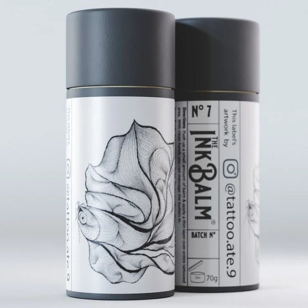 The Ink Balm Vegan Tattoo Aftercare Balm No 7 Flowfish 70g