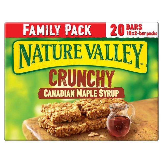 Nature Valley Crunchy Maple Syrup Cereal Bars Family Size   10 x 42g Cereals M&S   