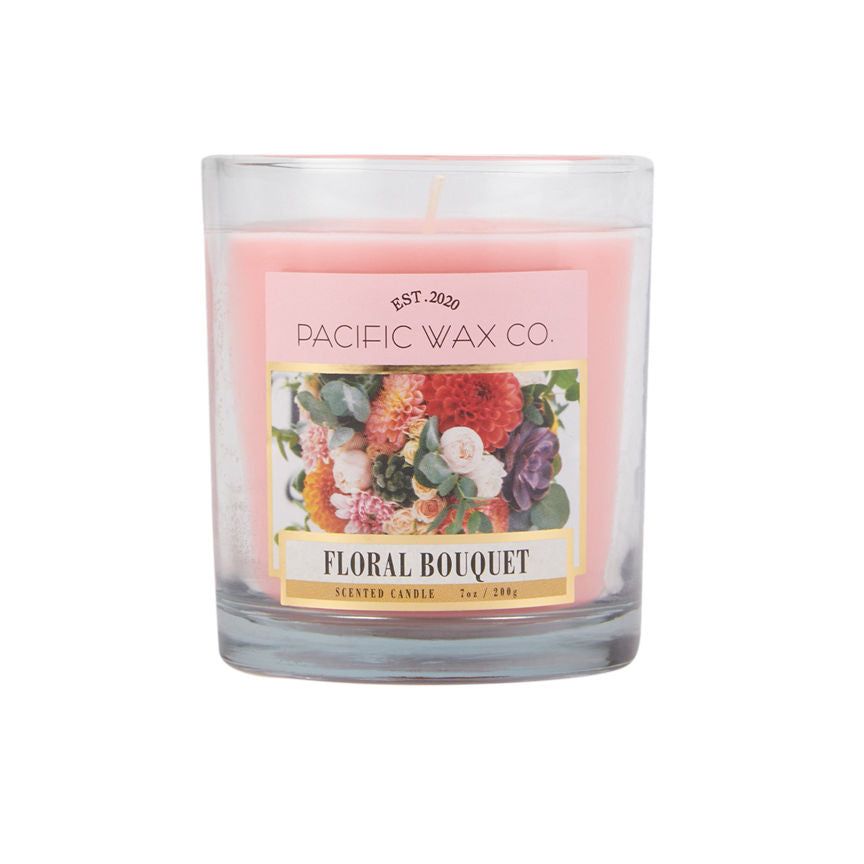 Pacific Wax Co Small Jar Floral Bouqet