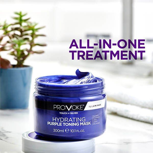 Provoke Touch of Silver Brighten + Hydrate Purple Mask 300ml