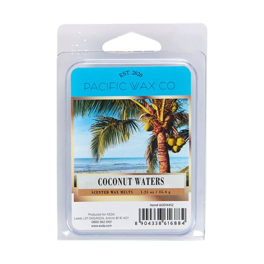 Pacific Wax Co Wax Melts Coconut Waters GOODS ASDA   