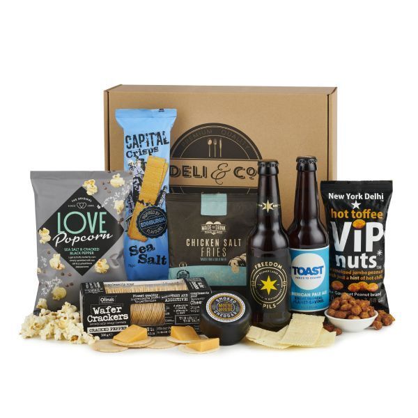 Spicers of Hythe - Beer & Cheese Gift Box Hamper