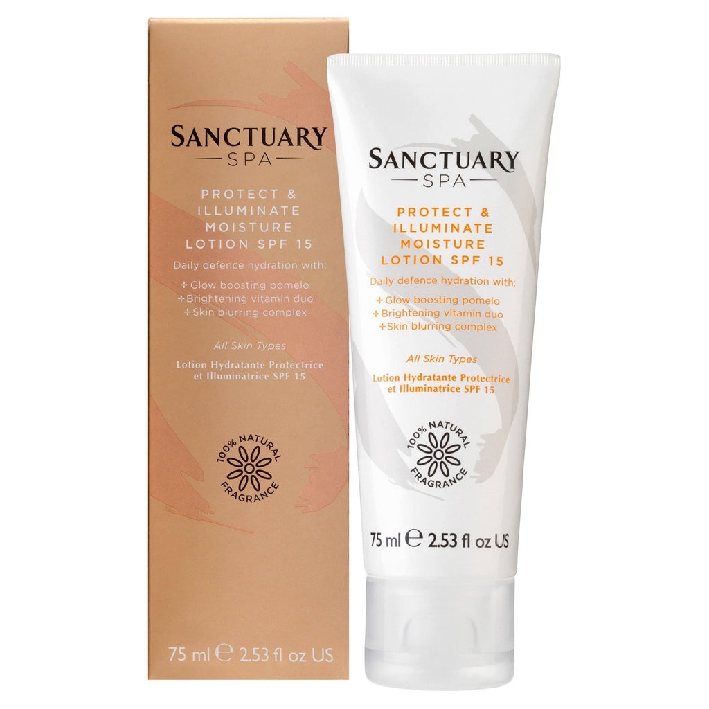 Sanctuary Spa Protect & Illuminate Moisture Lotion SPF 15 75ml