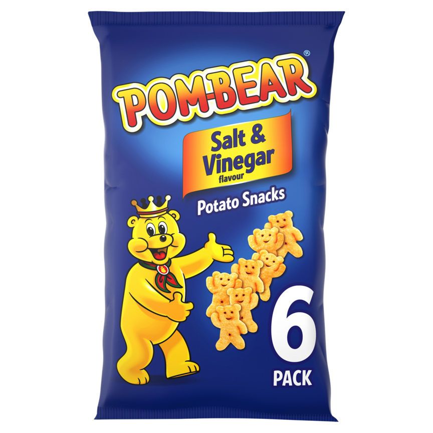 Pom Bear Salt & Vinegar Multipack Crisps