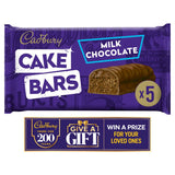 Cadbury 5 Milk Chocolate Cake Bars