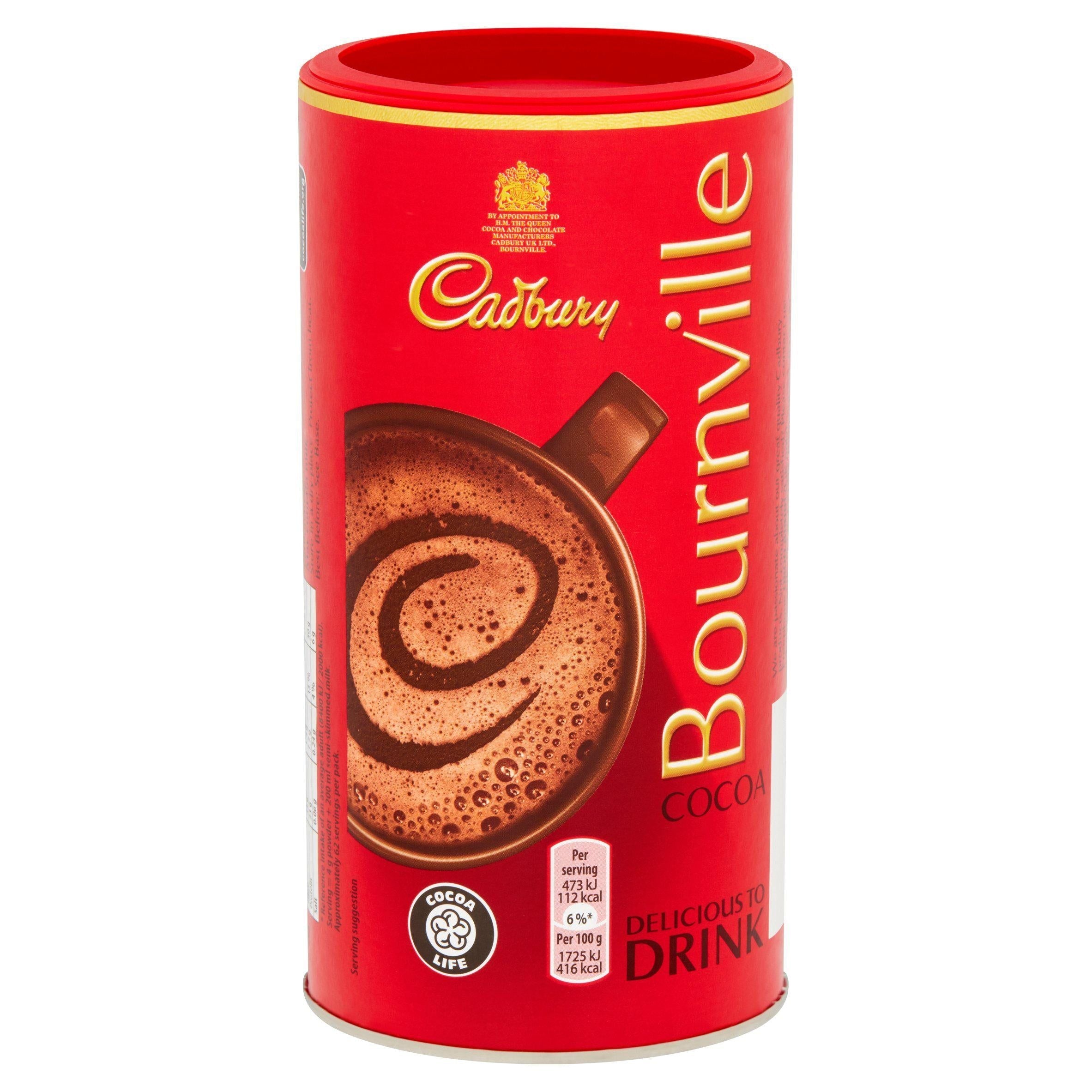 Cadbury Bournville Cocoa Powder Tin 250g