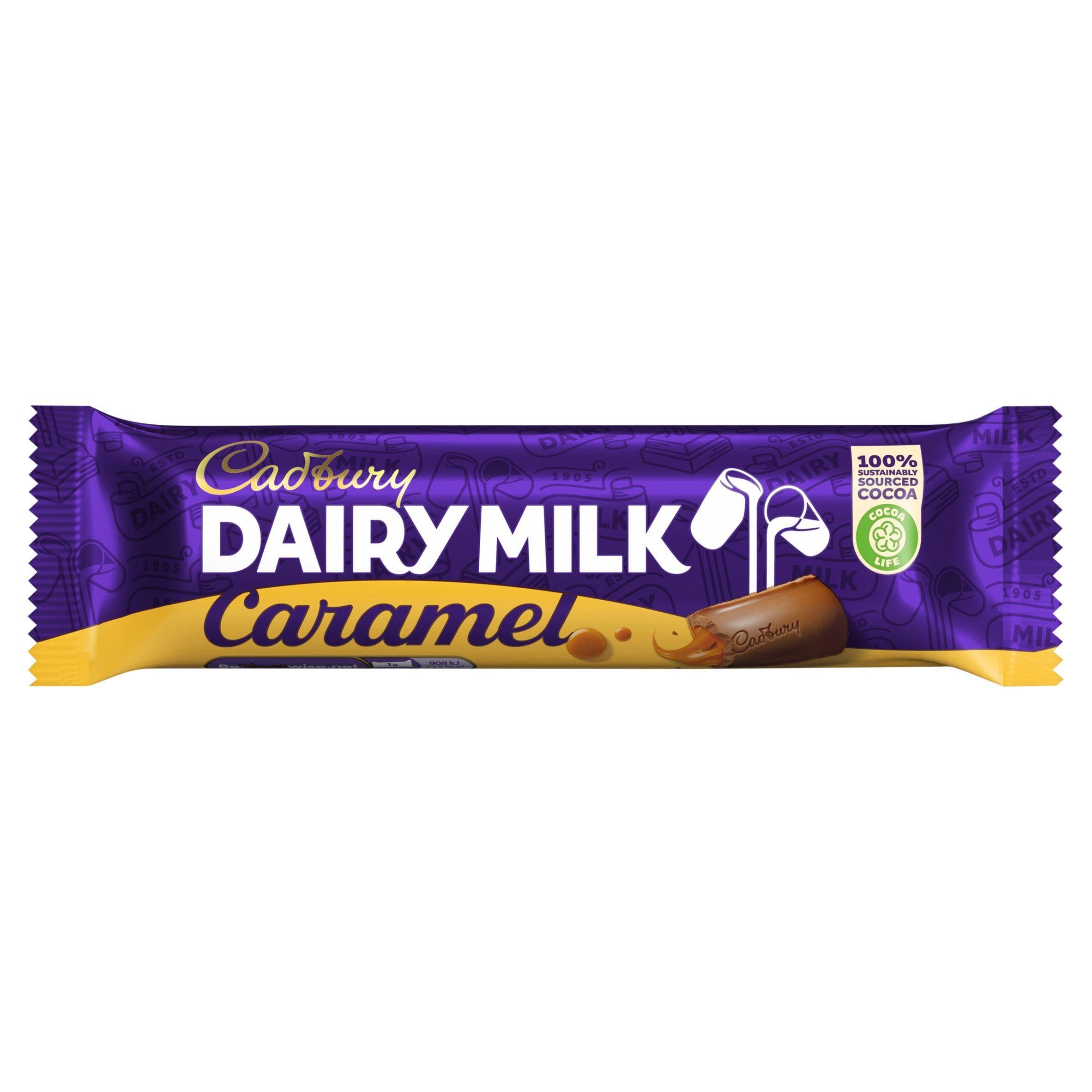 Cadbury Caramel Chocolate Bar 45g