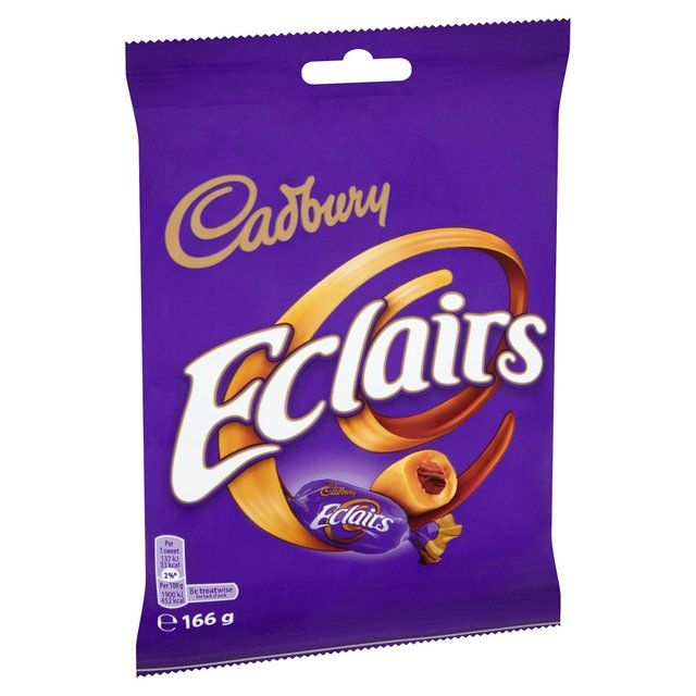 Cadbury Chocolate Eclairs Bag