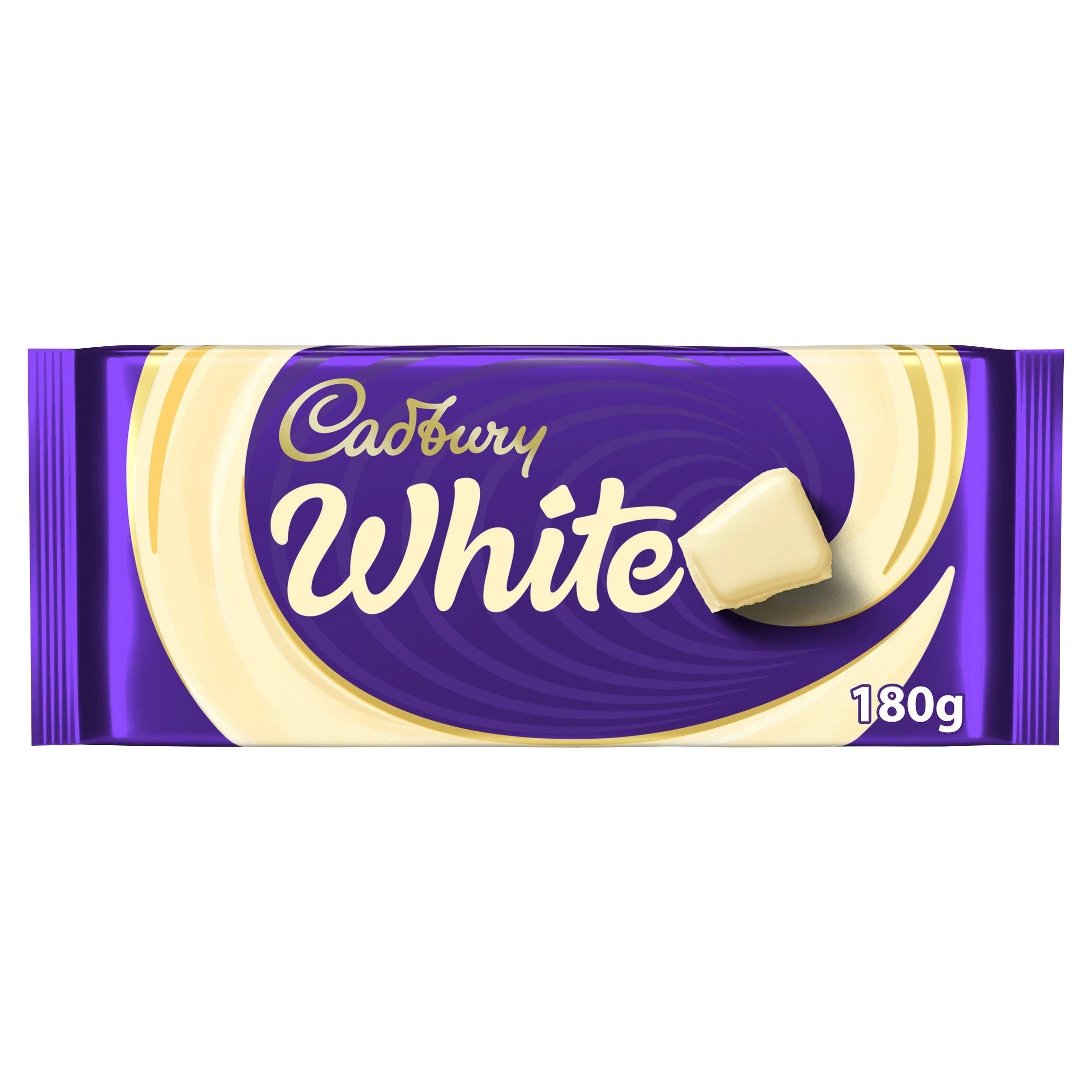 Cadbury Creamy White Chocolate Bar 180g