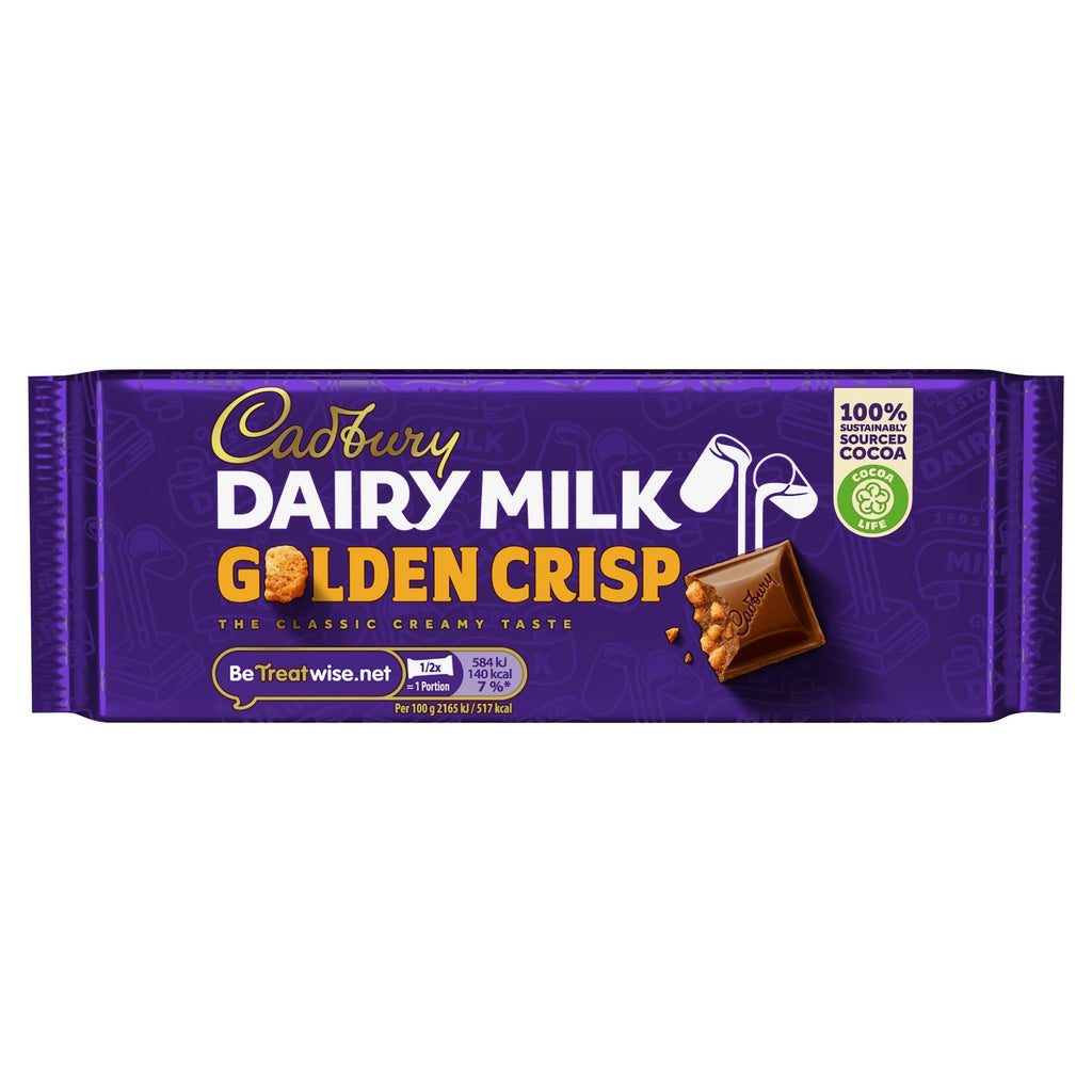 Cadbury Dairy Milk Golden Crisp 54g