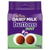 Cadbury Dairy Milk Mint Chocolate Giant Buttons Bag 110g