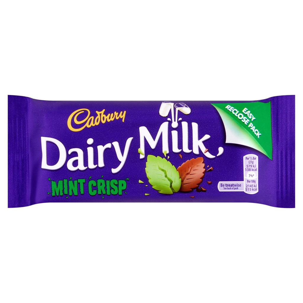 Cadbury Dairy Milk Mint Crisp 54g